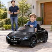 Deciji automobil na akumulator BMW i8 Concept Crni (12V) ( SM-26402CC )