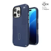 shumee Ovitek Speck Presidio2 Grip ClickLock & MagSafe - iPhone 16 Pro (obalno modra / prašno siva / bela)