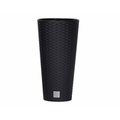 eoshop Pokrov za cvetlični lonec RATO OKROGLO 2v1 plastike d25x22cm