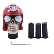 CAR 888 ACCESSORIES Univerzalna Rucica Menjaca, Kosturska Glava, Crvena