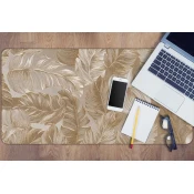 Decormat Podloga za pisalno mizo Golden leaves 120x60 cm