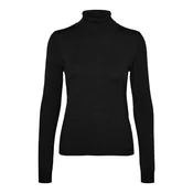 VERO MODA Pulover VMMHappiness črna
