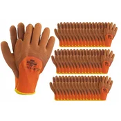 Delovne rokavice/Izolirane/oranžno-rjave/Velikost: 10 - XL/RTASMAN_PBR 10 - 120 kosov.