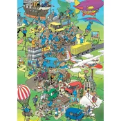 Jumbo - Puzzle Jan Van Haasteren: Panika zaradi pošiljk med veterani - 1 000 kosov