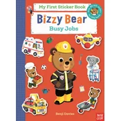 Bizzy Bear My First Sticker Book: Busy Jobs
