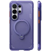 Premium ovitek Torras Ostand Spin Air MagSafe za Samsung Galaxy S26 Ultra - dark purple