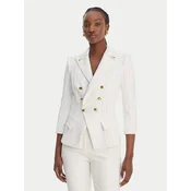 Elisabetta Franchi Suknjič GI-218-61E2-V780 Bela Regular Fit
