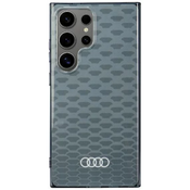 Audi IML Pattern MagSafe Case S24 Ultra S928 grey hardcase AU-IMLMS24U-Q5/D3-GY (AU-IMLMS24U-Q5/D3-GY)