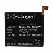 Baterija za Motorola Moto G 5G/One 5G Ace/XT2113, 4850 mAh