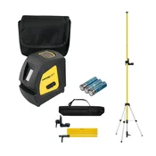 NIVEL SYSTEM Križni linijski laser, rdeč ž. CL1R + LP-36