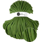 Bobbiny Jumbo Macrame Cord 9 mm 100 m Shiny Moss Green Vrvica