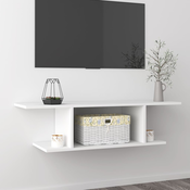Zidni TV ormaric bijeli 103 x 30 x 26,5 cm