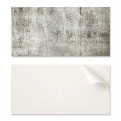shumee Komplet PVC ploščic z vzorcem, samolepilne, za spalnico, tekstura poškodovane površine, 10x40x20 cm