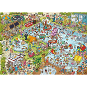 Ravensburger Puzzle Ray's Comic Holiday Resort 3: Pool 1000 kosov