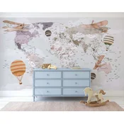 Wallity Tapete za zid MDK-00136, 100x100 cm, Šarena