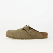 Sneakers Birkenstock Boston Leather Velvet Faded Khaki EUR 43