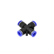 Hitra spojka za zračne cevi - 12 mm križ