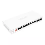 ASUS Mrežni preklopnik QG-U1080, 2.5G/10G SFP+ (90IG0A00-MO3B00)