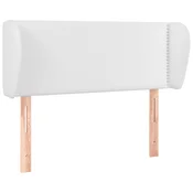 vidaXL vidaXL Vzglavje z ušesi belo 103x23x78/88 cm umetno usnje, (20739031)
