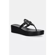 Tory Burch japonke ženske usnjene Miller Wedge