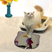 Aberto Design Prostorika za toalet za macke Kdkafa0139, 40 x 50 cm, Šarena