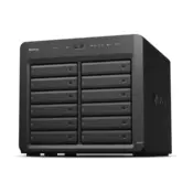 Synology NAS DS2422+ s 12 utora, AMD Ryzen V1500B 2,2 GHz, 4 GB DDR4, 4x1 GbE, 2xUSB 3.2
