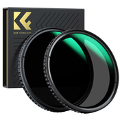 K&F Concept 72 mm spremenljiv ND filter Kit 2pcs ND2-32 & ND32-512
