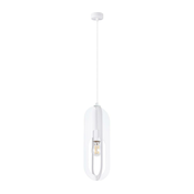 Sollux SL.1360 - Luster na sajli NICUS 1xE27/15W/230V bela