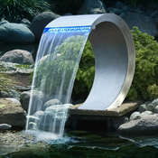 Ubbink Mamba Vodopad od nehrdajuceg celika s LED osvjetljenjem