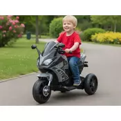 Deciji motor na akumulator na 3 tocka HLT Sivi (6V)