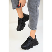 Soho Black-C Womens Sneakers 17226