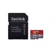 SanDisk Ultra microSDXC 128GB + SD Adapter 140MB/s A1 Class 10 UHS-I