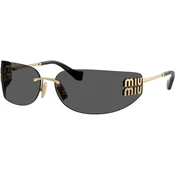 Miu Miu  Rettangolare 0MU A51S-75-5AK5S0  Pozlačena