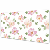 Decormat Podloga za pisalno mizo Watercolor flowers 120x60 cm