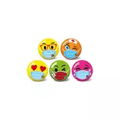 Lopta pvc mala lica s maskom 23 CM