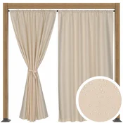 shumee VRTNE ZAVESE ZA TERASO VRTNE ZAVESE ZA TERASO T 155x250 ecru