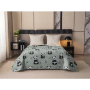 Pregrinjalo za posteljo PANDA RELAX zeleno Dimenzije: 220 x 240 cm