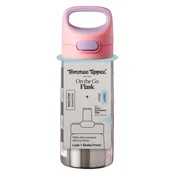 Tommee Tippee lonček s slamico, On the Go, 18m+, 355ml,GRL