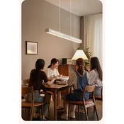 Gujia Viseca lampa LED, 60 W, 120 cm, Bela
