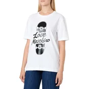 Love Moschino Ženska majica kratkih rukava W4H0628M3876-A00, Bela