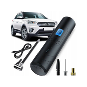 GOTEL akumulatorski 4500mAh prenosni LCD kompresor LED 10Bar USB A24B