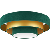 Duolla - LED plafonsko svetlo LUNETA LED/26W/230V fi 60 cm 4000K zeleno/zlatno