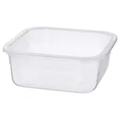IKEA 365+ Posuda za hranu, kvadrat/plastika, 750 mlPrikaži specifikacije mera