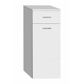 Spodnja omarica s košaro za perilo ZOJA/KERAMIA FRESH, 35 x 78 x 29 cm, bela - Bela - 24 - 29.00 - MDF/laminat - Viseča/stojalo - Košara za perilo - Aqualine - ZOJA - 35.00 - Klasičen - 35x78x29 cm - 78.00