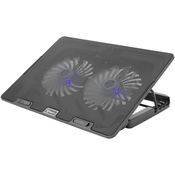 Hladnjak za prijenosno računalo SBOX CP-101, do 15.6, Black CP-101