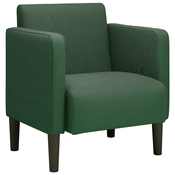 vidaXL vidaXL Sedežna garnitura z nasloni za roke džungelsko zelena 54 cm, (21749624)