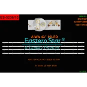 ES-5236 - AIWA JH43TS180S LED TRAKE