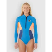 Rip Curl G-Bomb 1.5Mm Ls Fz Full Spring Wetsuit electric blue