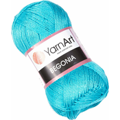Yarn Art Begonia 0008 Light Turquoise Pletilna preja
