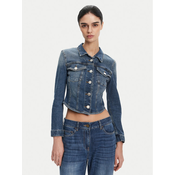 PINKO Jeans jakna 104972 A2I5 Modra Regular Fit